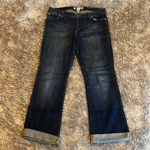Gap long curvy flare jeans size 14